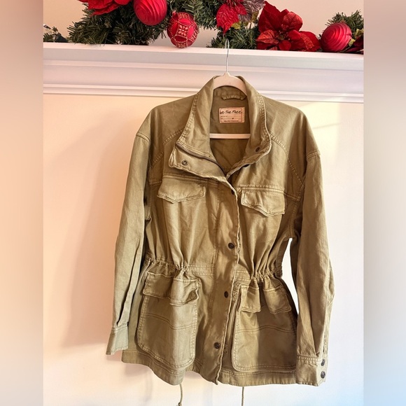 Free People womens Arya Utility Jacket M - Picture 3 of 5